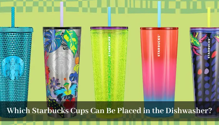 Which Starbucks Cups Can Be Placed in the Dishwasher?